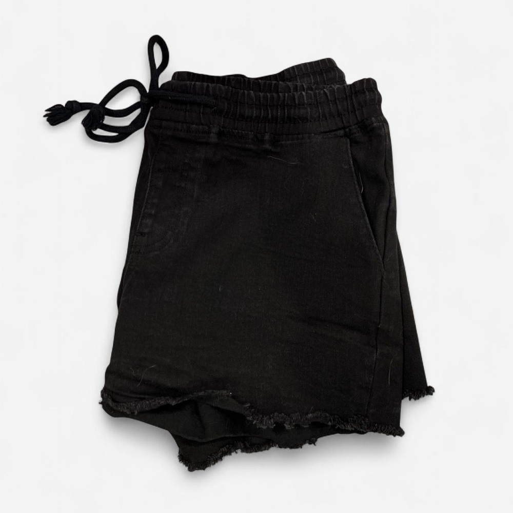 YMI Black Jean Shorts for Women